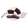 13046027452N-SET-MS MASTER-SPORT GERMANY Комплект гальмівних колодок дисковий гальм
