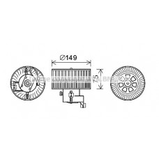 MS8619 AVA QUALITY COOLING Вентилятор салону