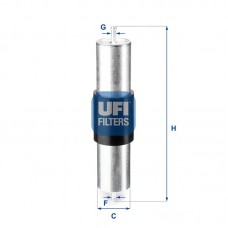 31.569.00 UFI Паливний фільтр