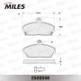 E500548 MILES Комплект гальмівних колодок дисковий гальм