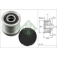 WG1253619 WILMINK GROUP Механізм вільного ходу генератора
