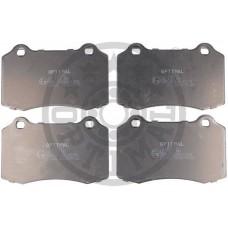 BP-12620 OPTIMAL Комплект гальмівних колодок дисковий гальм