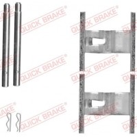 109-1660 QUICK BRAKE Комплектуючі колодки дискового гальма
