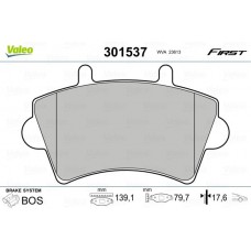 301537 VALEO КомплеК т гальмівних колодок, дискове гальмо