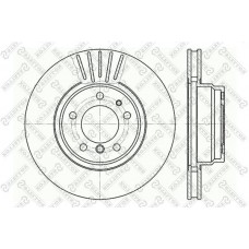 6020-1534V-SX STELLOX Гальмівний диск