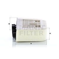 C 38 011 MANN-FILTER Повітряний фільтр