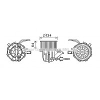AI8392 AVA QUALITY COOLING Вентилятор салону