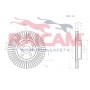 RD01185 RAICAM Гальмівний диск