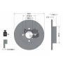 BDS1355 BENDIX Braking Гальмівний диск