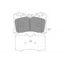 KBP-9150 KAVO PARTS Комплект гальмівних колодок дисковий гальм