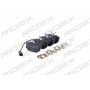 402B1193 RIDEX КомплеК т гальмівних колодок, дискове гальмо