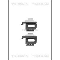 8105 101625 TRISCAN Комплектуючі колодки дискового гальма