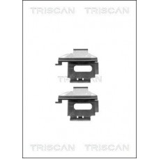 8105 101625 TRISCAN Комплектуючі колодки дискового гальма