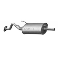 13.022 ASMET Глушник вихлопних газів кінцевий