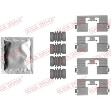 109-1818 QUICK BRAKE Комплектуючі колодки дискового гальма