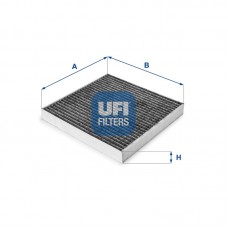54.176.00 UFI Фільтр повітря у внутрішньому просторі