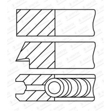 WG1938961 WILMINK GROUP Комплект поршневих кілець