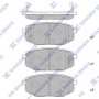 SP1185 Hi-Q Комплект гальмівних колодок дисковий гальм
