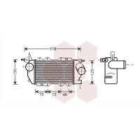 37004270 VAN WEZEL Интеркулер