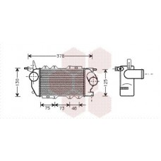 37004270 VAN WEZEL Интеркулер