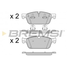 BP3565 BREMSI Комплект гальмівних колодок дисковий гальм