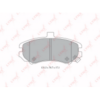 BD-3610 LYNXauto Комплект гальмівних колодок дисковий гальм