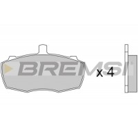 BP2252 BREMSI Комплект гальмівних колодок дисковий гальм