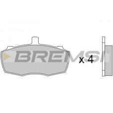 BP2252 BREMSI Комплект гальмівних колодок дисковий гальм