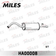 HA00008 MILES Глушник вихлопних газів кінцевий