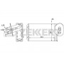 MK-5016 ZEKKERT Теплообмінник обігрів салону