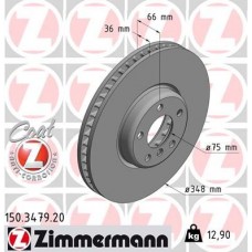 150.3479.20 ZIMMERMANN Гальмівний диск