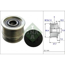 WG1253743 WILMINK GROUP Механізм вільного ходу генератора