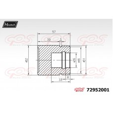 72952001 MAXTECH Поршень корпус скоби гальма