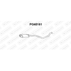 PG45161 VENEPORTE Середній глушник вихлопних газів
