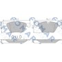 FO 934781 FOMAR Friction КомплеК т гальмівних колодок, дискове гальмо