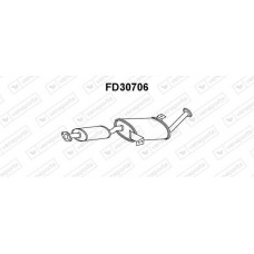 FD30706 VENEPORTE Предглушник вихлопних газів