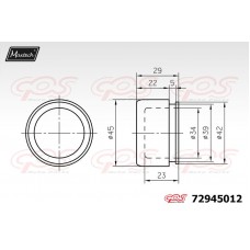 72945012 MAXTECH Поршень корпус скоби гальма