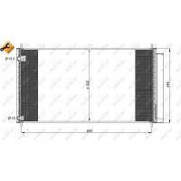 WG2161124 WILMINK GROUP Конденсатор кондиціонера