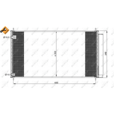 WG2161124 WILMINK GROUP Конденсатор кондиціонера