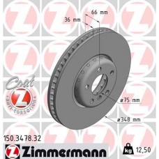 150.3478.32 ZIMMERMANN Гальмівний диск