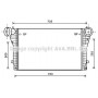 VN4319 AVA QUALITY COOLING Интеркулер