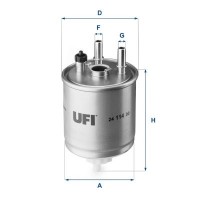 24.114.00 UFI Паливний фільтр