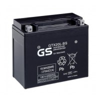 GS-GTX20L-BS GS Стартерна акумуляторна батарея