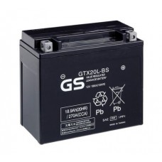 GS-GTX20L-BS GS Стартерна акумуляторна батарея
