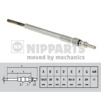 N5712026 NIPPARTS Свічка розжарювання