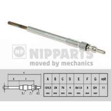 N5712026 NIPPARTS Свічка розжарювання