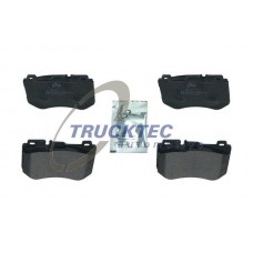 02.35.520 TRUCKTEC AUTOMOTIVE Комплект гальмівних колодок дисковий гальм