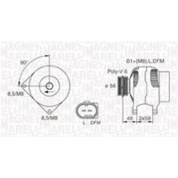 063731378010 MAGNETI MARELLI Генератор