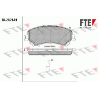 BL2821A1 FTE Комплект гальмівних колодок дисковий гальм