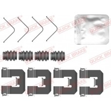 109-0160 QUICK BRAKE Комплектуючі колодки дискового гальма